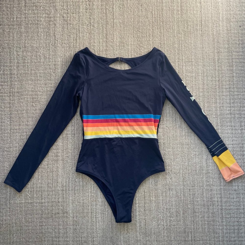 Ripcurl long sleeve one peice swim